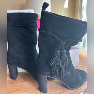 Boden Slouchy Tassel Boots